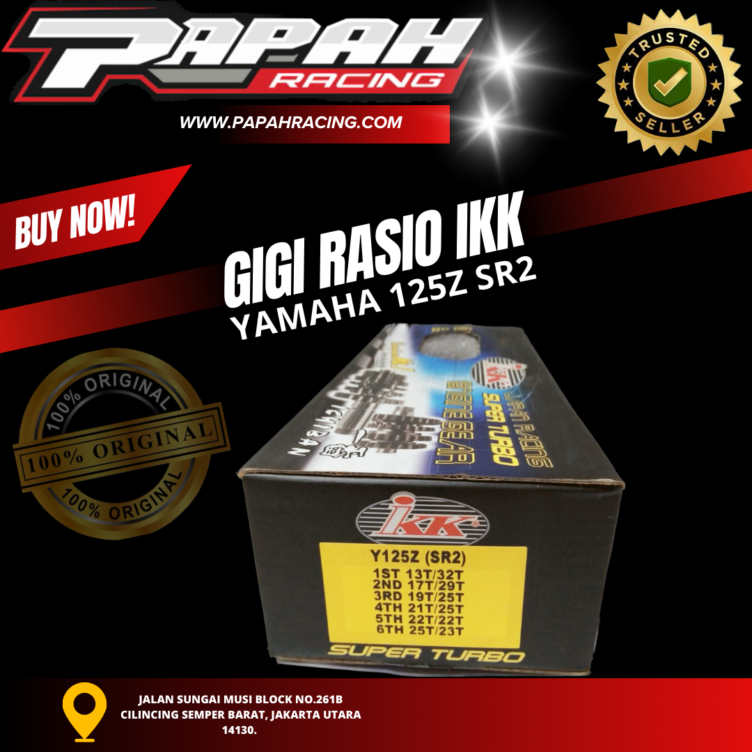 GIGI RASIO IKK YAMAHA 125Z SR2